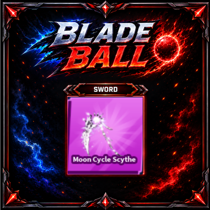[ Limited Sword ] Moon Cycle Scythe | FAST DELIVERY✅