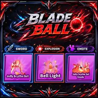 [ Limited Set ] Jolly Scythe Set + Explosion + Emote | FAST DELIVERY✅