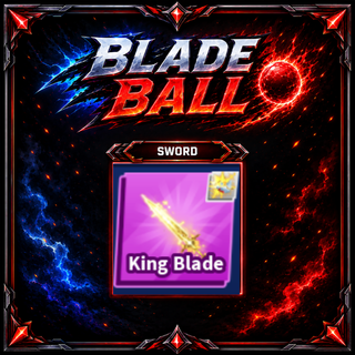 [ Limited Sword ] King Blade With Finisher  | FAST DELIVERY✅