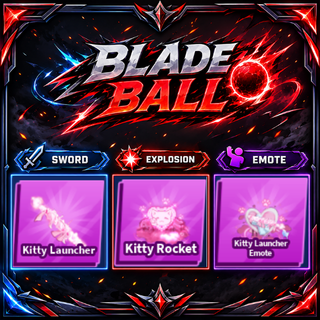 [ Limited Set ] Kitty Launcher + Explosion + Emote | FAST DELIVERY✅