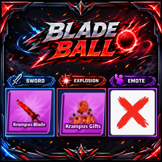 [ Limited Set ] Krampus Blade + Explosion  | FAST DELIVERY✅