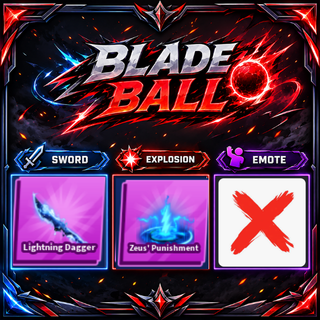 [ Limited Set ] Lightning Dagger + Explosion | FAST DELIVERY✅
