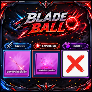 [ Limited Set ] Luv4pain Blade + Explosion  | FAST DELIVERY✅