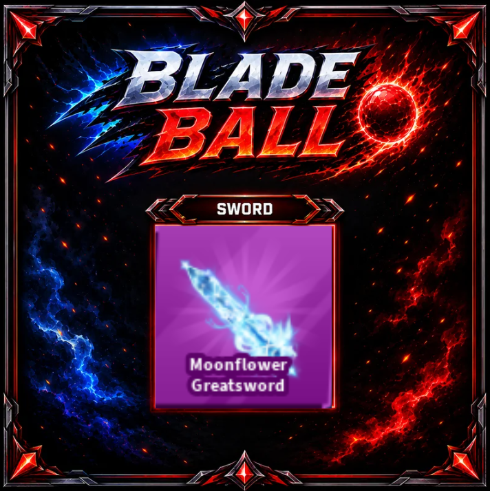 [ Limited Sword ] Moonflower Greatword | FAST DELIVERY✅
