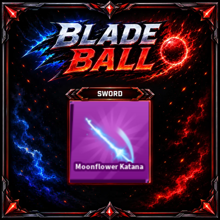 [ Limited Sword ] Moonflower Katana | FAST DELIVERY✅