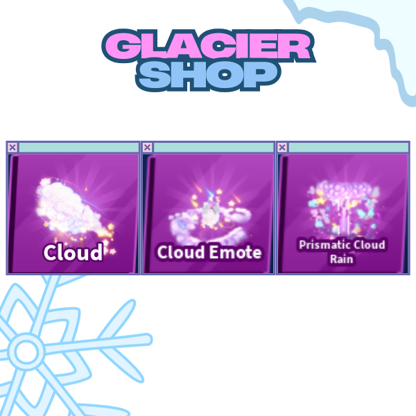 Cloud + Explosion + Emote ( Limited Set )