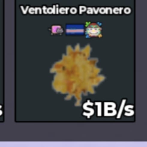 BS4976 Cheap 1B Ventoliero Pavonero