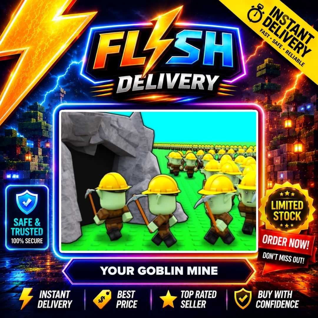10X GOBLIN CRATE - YOUR GOBLIN MINE 1299R