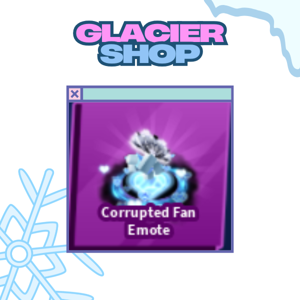 Corrupted Fan Emote ( Limited )