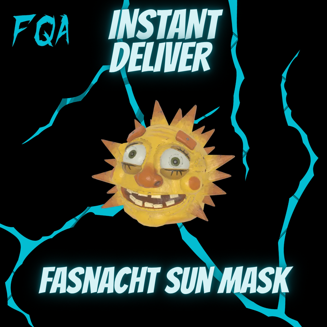 [ PC ] Fasnacht Sun Mask (instant delivery)