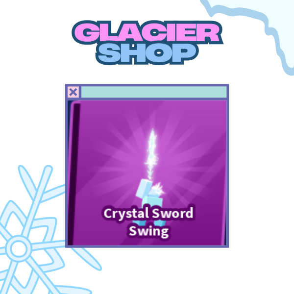 Crystal Sword Swing Emote ( Limited )