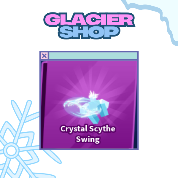 Crystal Scythe Swing Emote ( Limited )