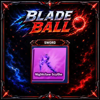 [ Limited Sword ] Nightclaw Scythe | FAST DELIVERY✅