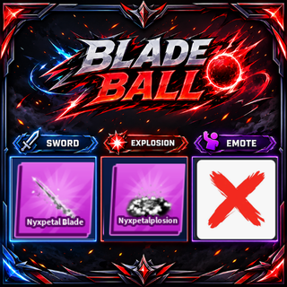 [ Limited Set ] Nyxpetal Blade + Explosion  | FAST DELIVERY✅