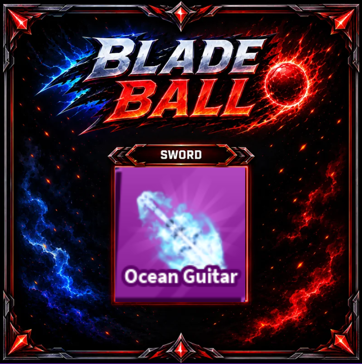 [ Limited Sword ] Ocean Guitar | FAST DELIVERY✅