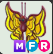 Amber Butterfly ▪️MFR🐸Rare🚀Pets⚡24/7 Online🚀