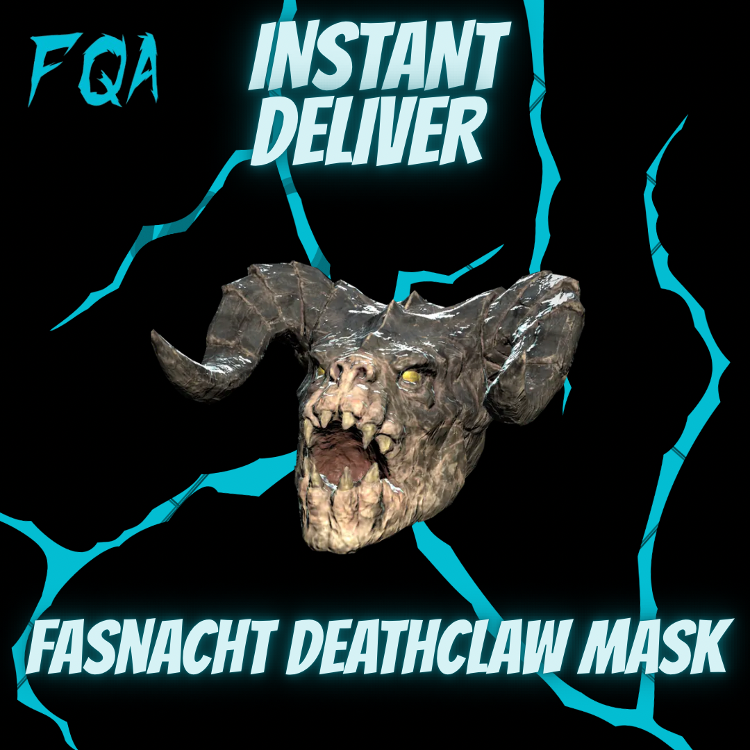 [ Xbox ] Fasnacht Deathclaw Mask (instant delivery)