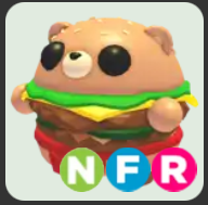 Burger Bear ▪️NFR🐸Ultra-Rare🚀Pets⚡24/7 Online🚀