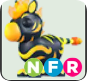 Flaming Zebra ▪️NFR🐸Rare🚀Pets⚡24/7 Online🚀