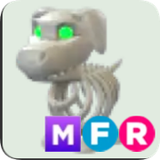 Halloween White Skeleton Dog ▪️MFR🚀Ultra-Rare🚀Pets⚡24/7 Online🚀