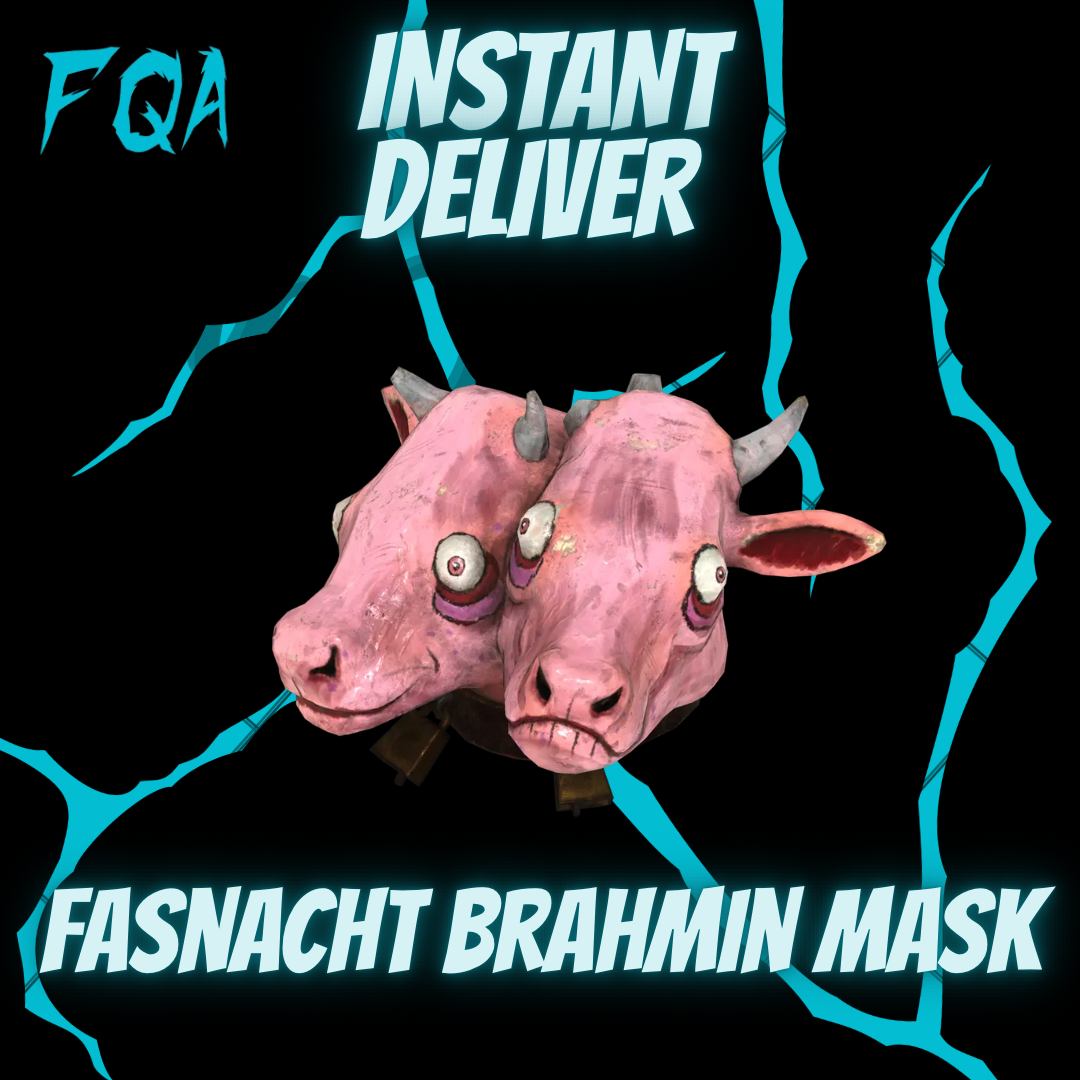 [ PC ] Fasnacht Brahmin Mask (instant delivery)