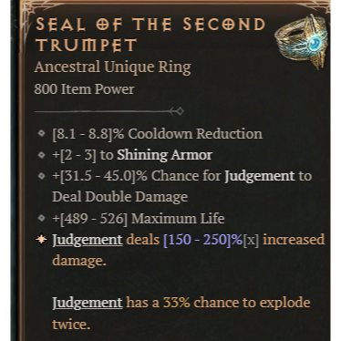 S11 ⭐ 1 GA Seal of the Second Trumpet