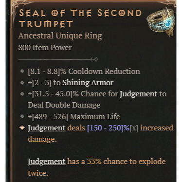 S11 ⭐ 1 GA Seal of the Second Trumpet