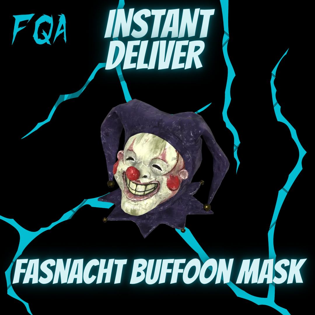 [ PS4/PS5 ] Fasnacht Buffoon Mask (instant delivery)