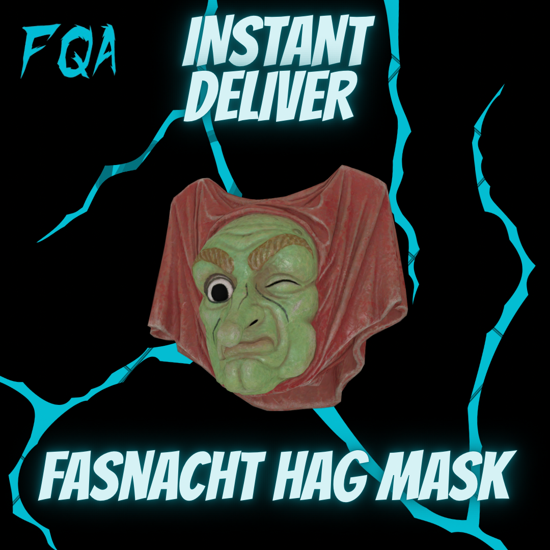 [ PC ] Fasnacht Hag Mask (instant delivery)