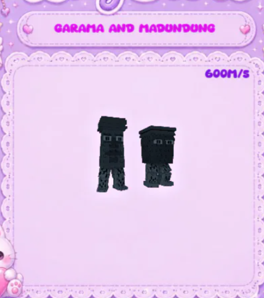 👻 Phantom Garama and Madundung | ❗ 600M/s