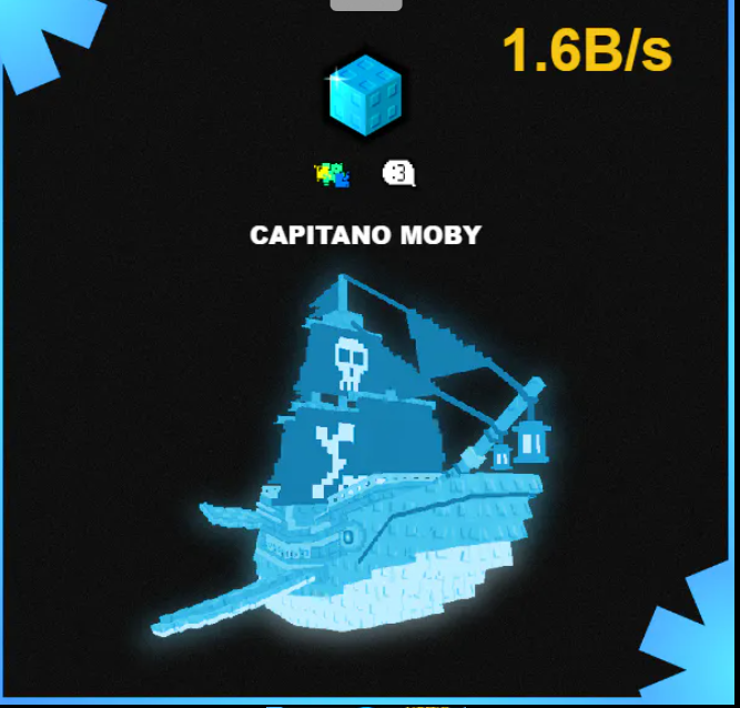 ✨ Diamond Capitano Moby | 1.6B/s ⚡ INSTANT • LIMITED #Tyr
