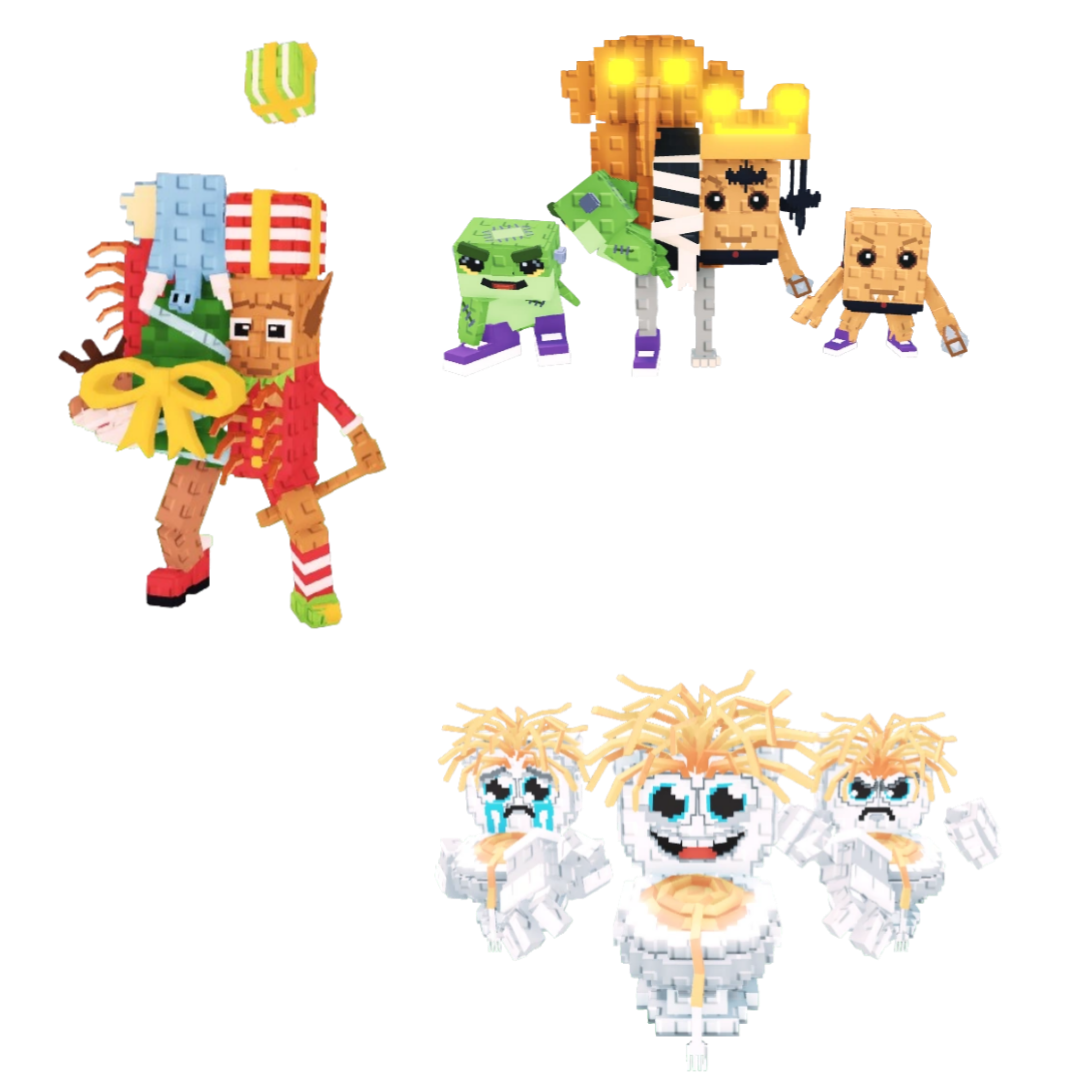 [BUNDLE] - 😉 1x La Jolly Grande 😉 1x Los Spaghettis 😉 1x Los Spooky Combinasionas