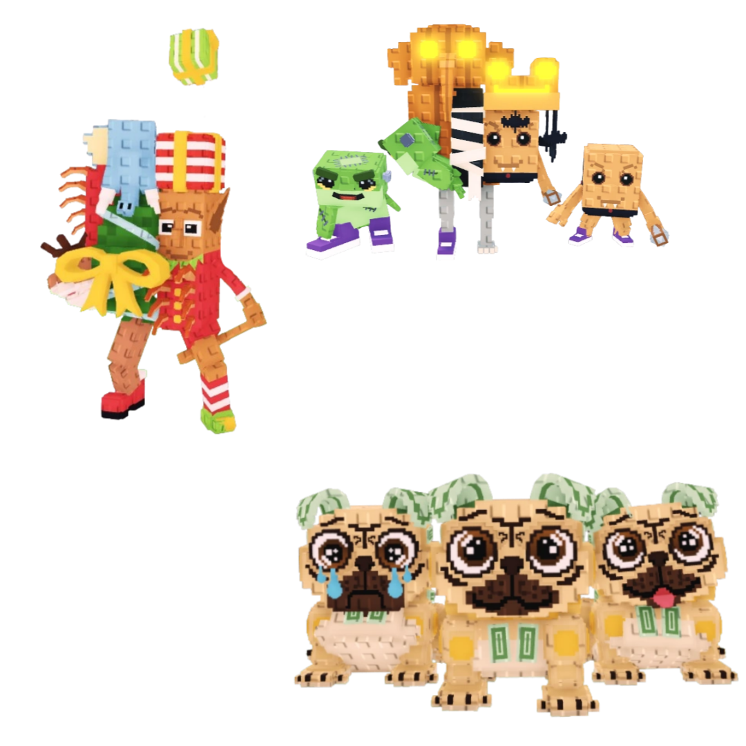 [BUNDLE] - 😊 1x La Jolly Grande 😊 1x Los Puggies 😊 1x Los Spooky Combinasionas