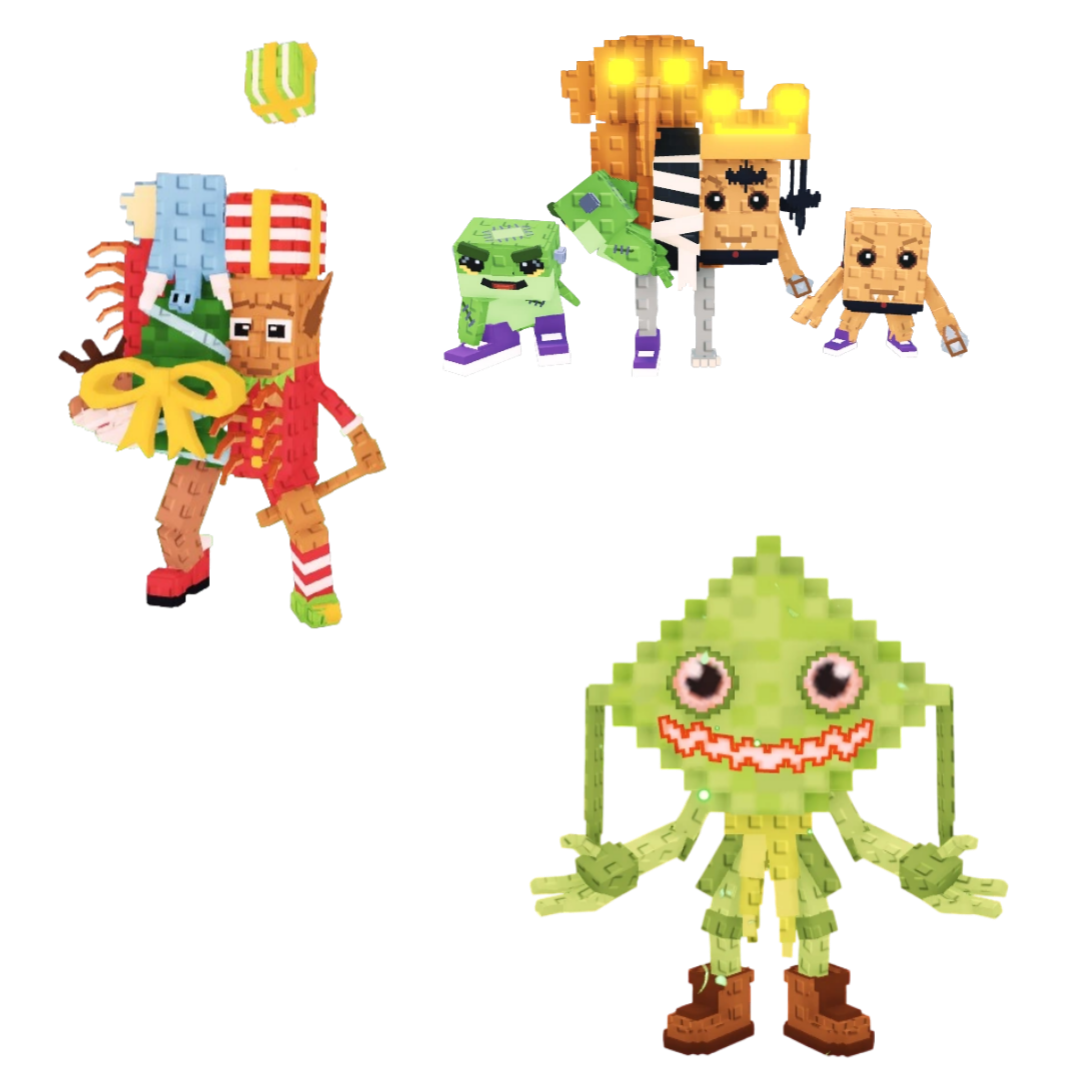 [BUNDLE] - 😇 1x La Jolly Grande 😇 1x Ketupat Kepat 😇 1x Los Spooky Combinasionas
