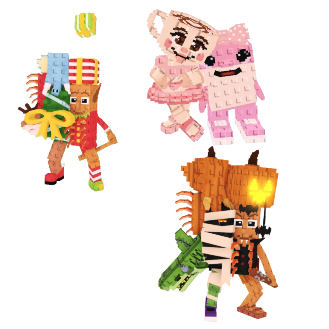 [BUNDLE] - 🤗 1x La Jolly Grande 🤗 1x La Spooky Grande 🤗 1x Las Sis