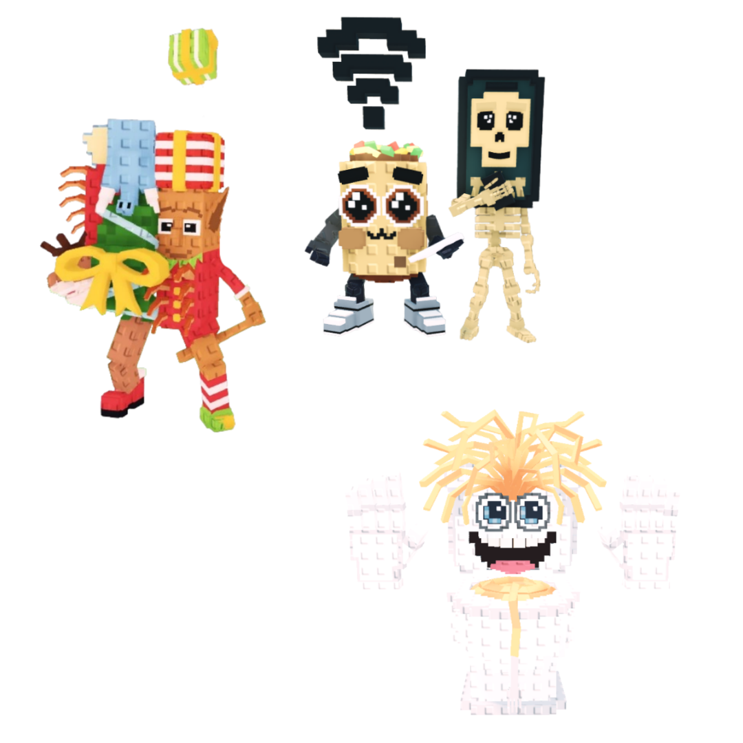 [BUNDLE] - 😷 1x La Jolly Grande 😷 1x Spaghetti Tualetti 😷 1x Los Mobilis
