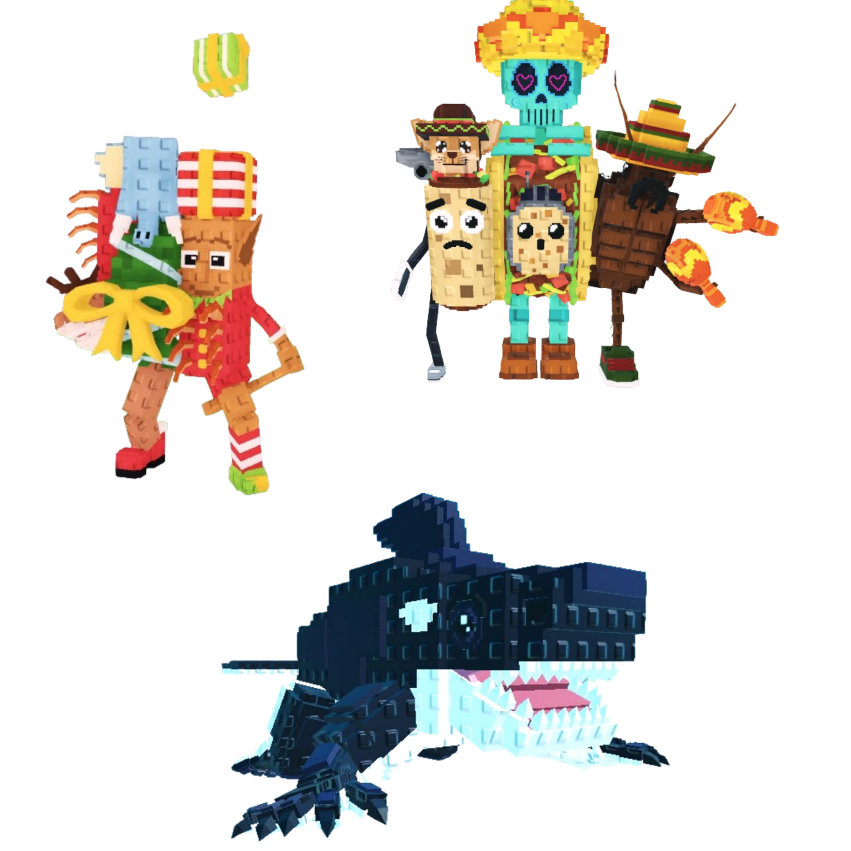 [BUNDLE] - 💃 1x La Jolly Grande 💃 1x La Taco Combinasion 💃 1x Orcaledon