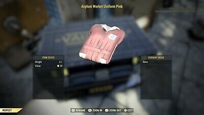 [ Xbox ] Asylum Worker Uniform Pink (instant delivery)