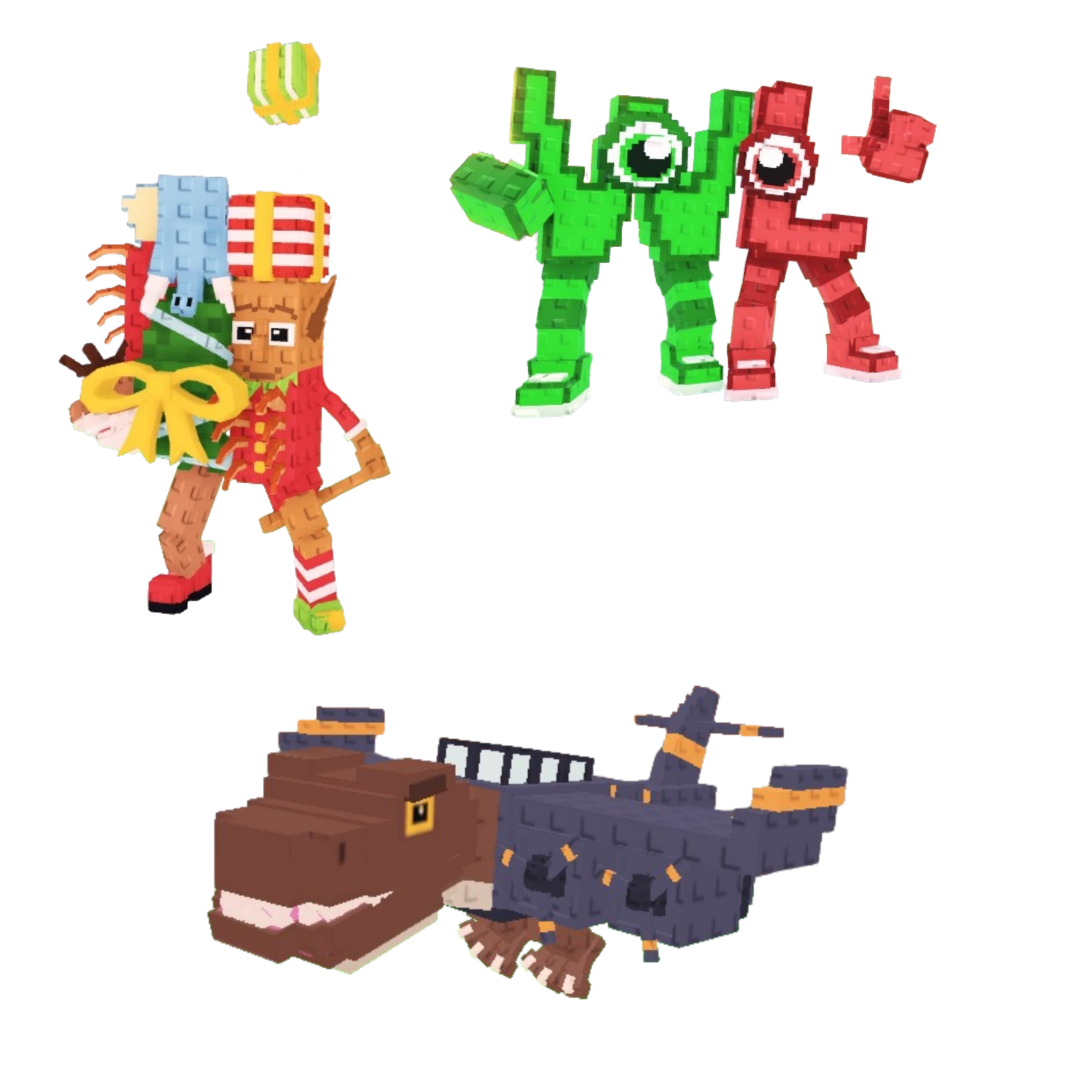 [BUNDLE] - 🐱 1x La Jolly Grande 🐱 1x W or L (WorL) 🐱 1x Nuclearo Dinossauro