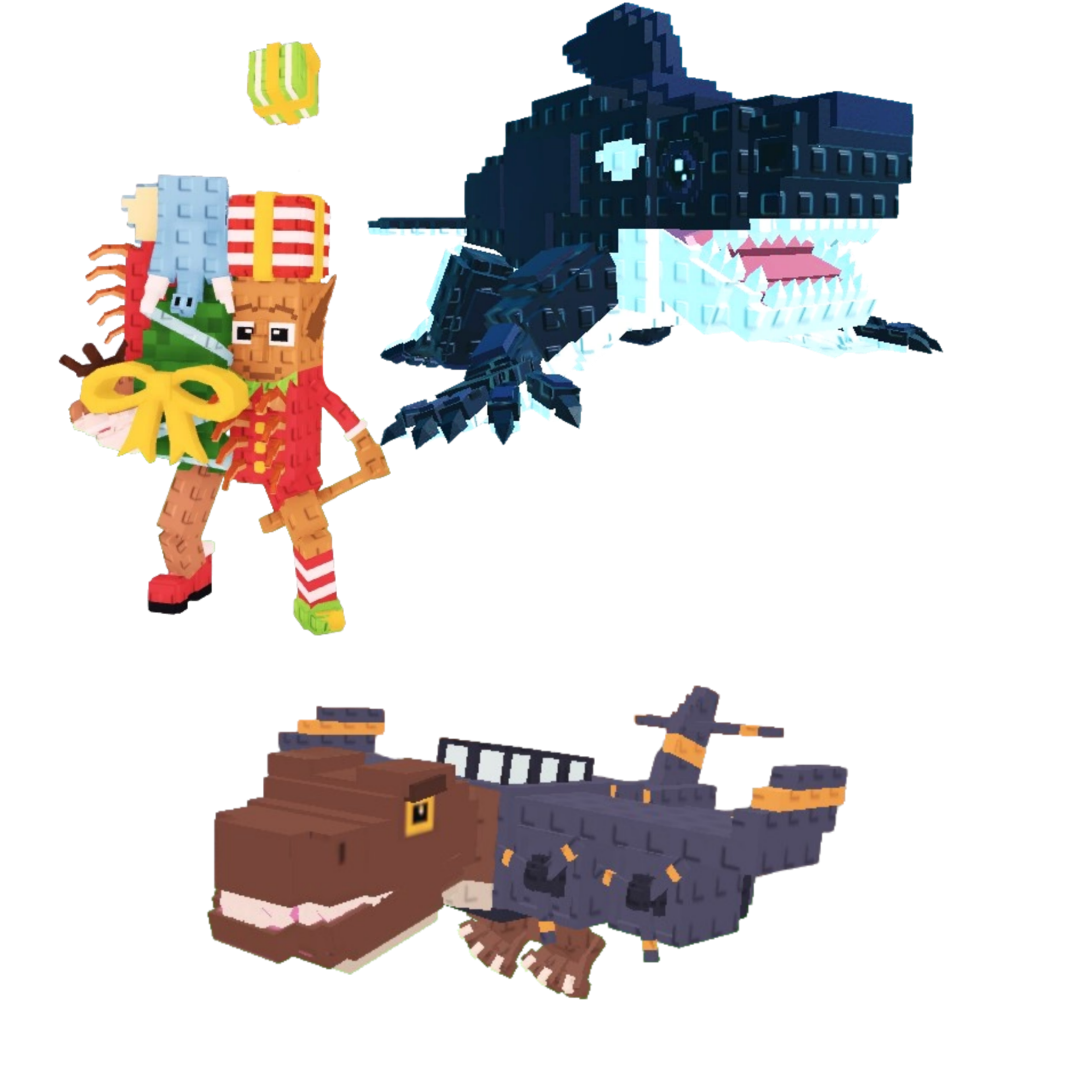 [BUNDLE] - 🦁 1x La Jolly Grande 🦁 1x Orcaledon 🦁 1x Nuclearo Dinossauro