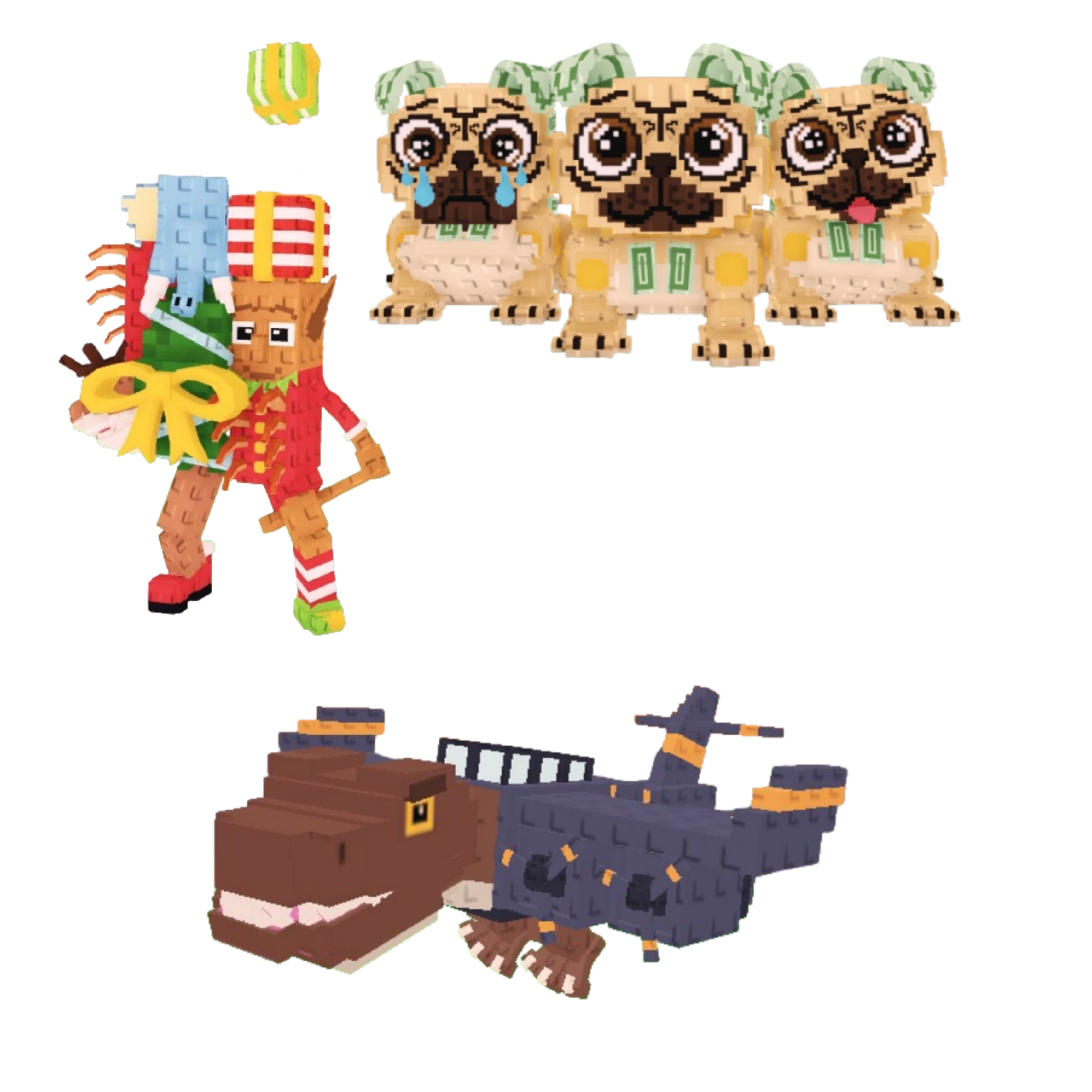 [BUNDLE] - 🐯 1x La Jolly Grande 🐯 1x Nuclearo Dinossauro 🐯 1x Los Puggies