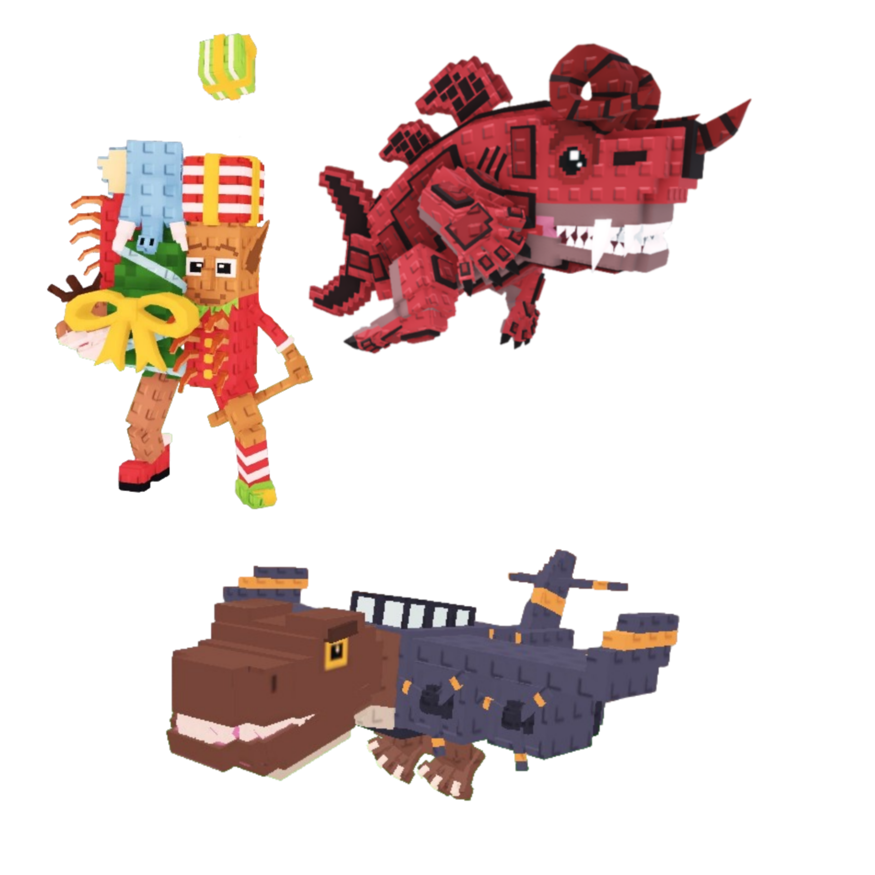 [BUNDLE] - 🐆 1x La Jolly Grande 🐆 1x Eviledon 🐆 1x Nuclearo Dinossauro