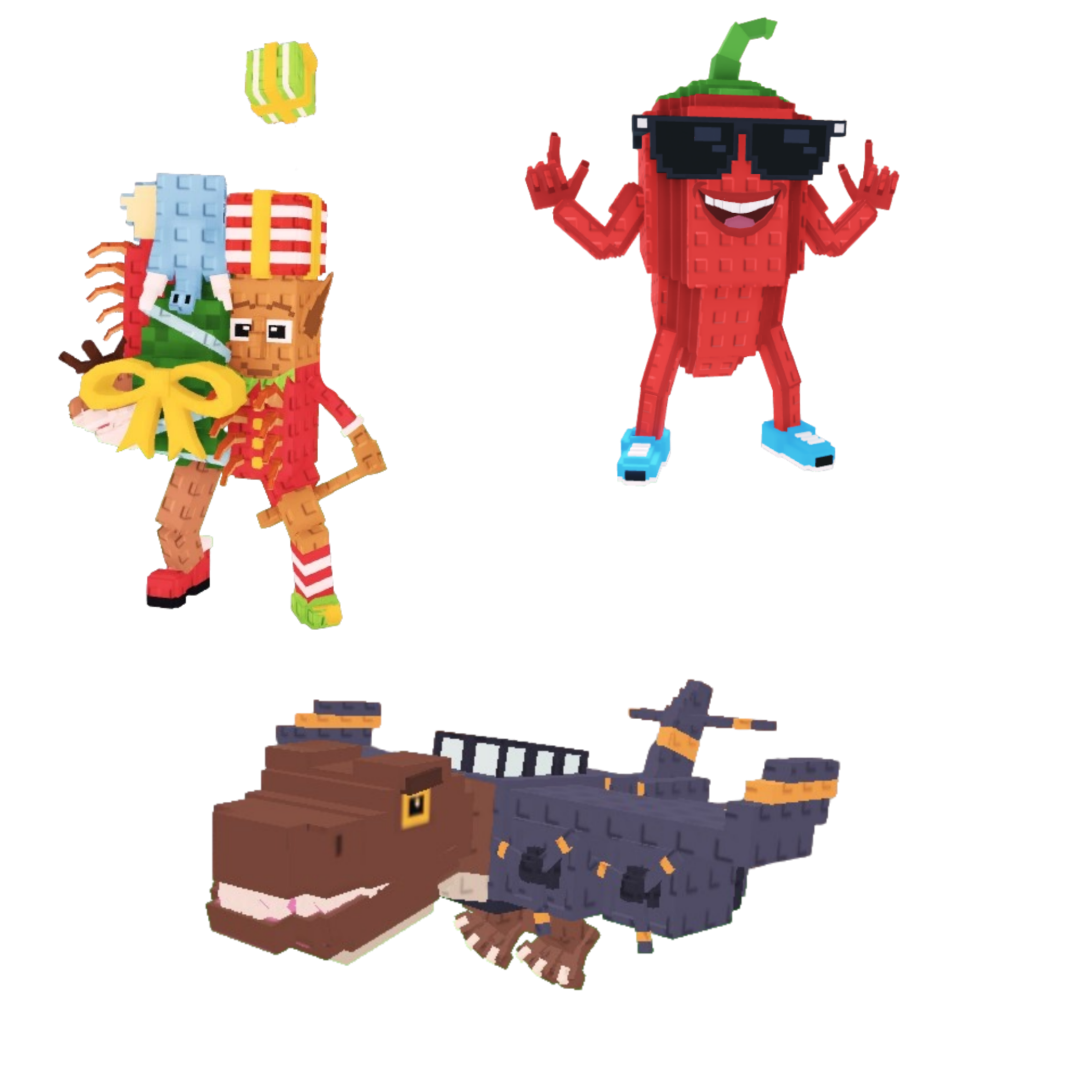 [BUNDLE] - 🐴 1x La Jolly Grande 🐴 1x Chillin Chili 🐴 1x Nuclearo Dinossauro