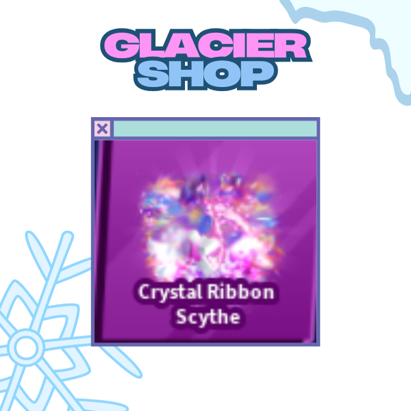 Crystal Ribbon Scythe Emote ( Limited )
