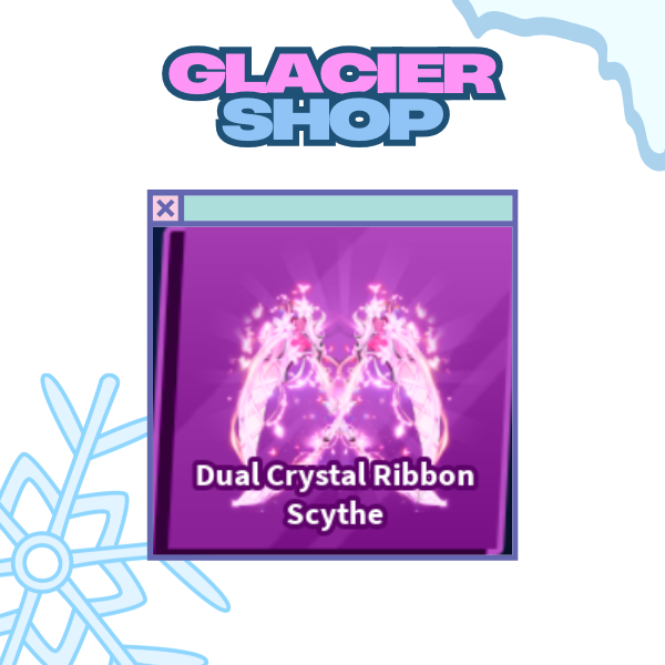 Dual Crystal Ribbon Scythe ( Limited )