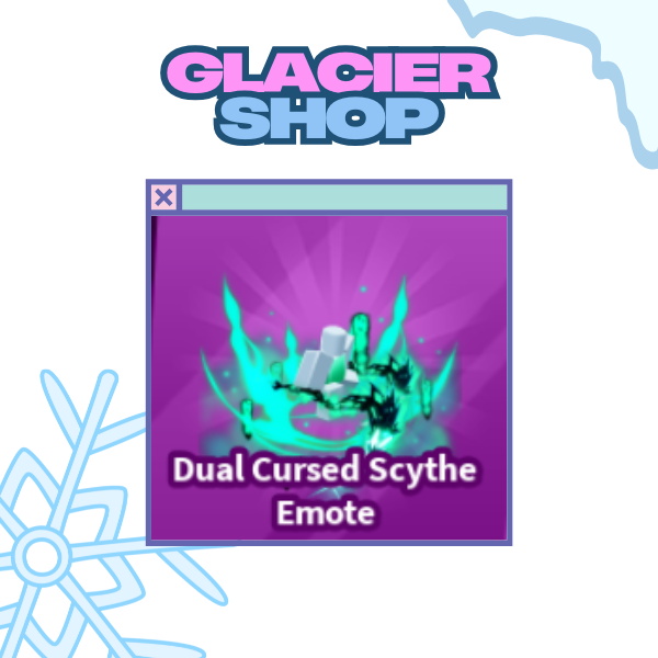 Dual Cursed Scythe Emote ( Limited )