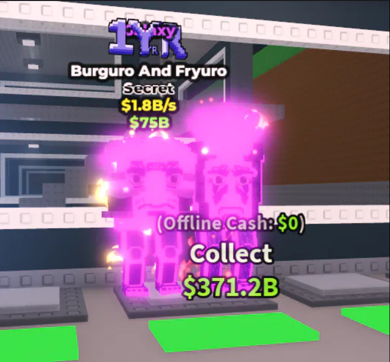 1.8B/s Galaxy Burguro and Fryuro 1YR Trait