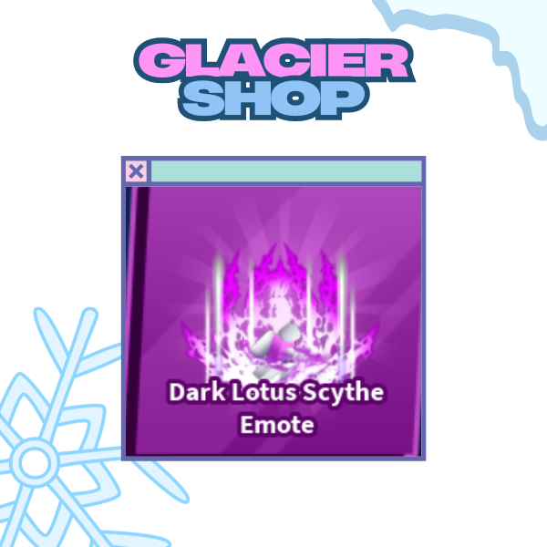 Dark Lotus Scythe Emote ( Limited )