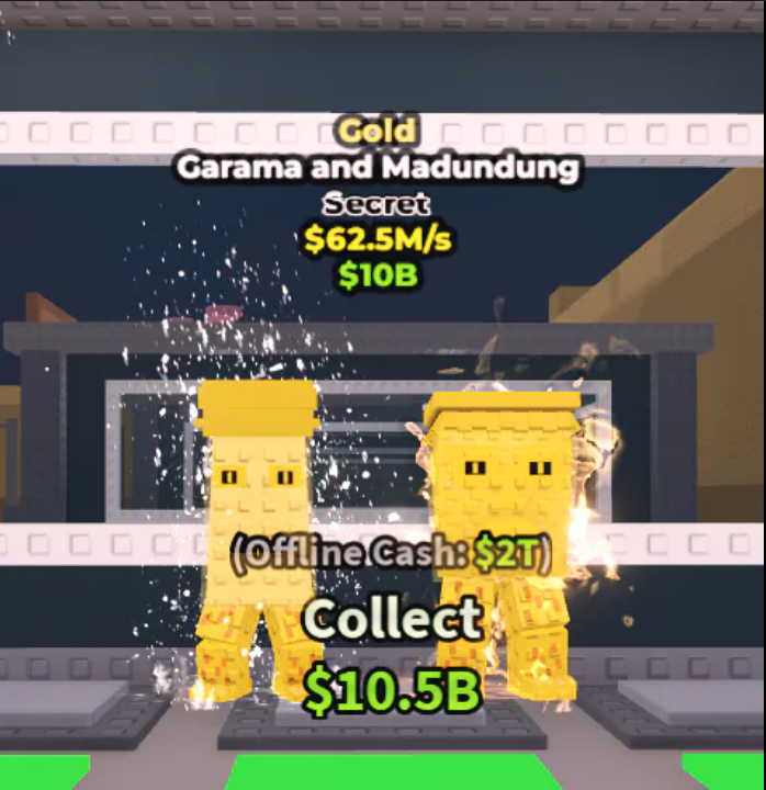 Garama and Madundung Gold 62.5M/s