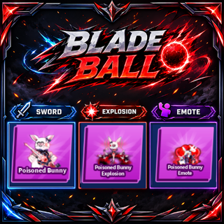 [ Limited Set ] Poisoned Bunny + Explosion + Emote | FAST DELIVERY✅